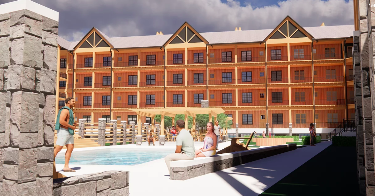 Fresh renderings Citystyle condos in N. GA Mountains are halfclaimed